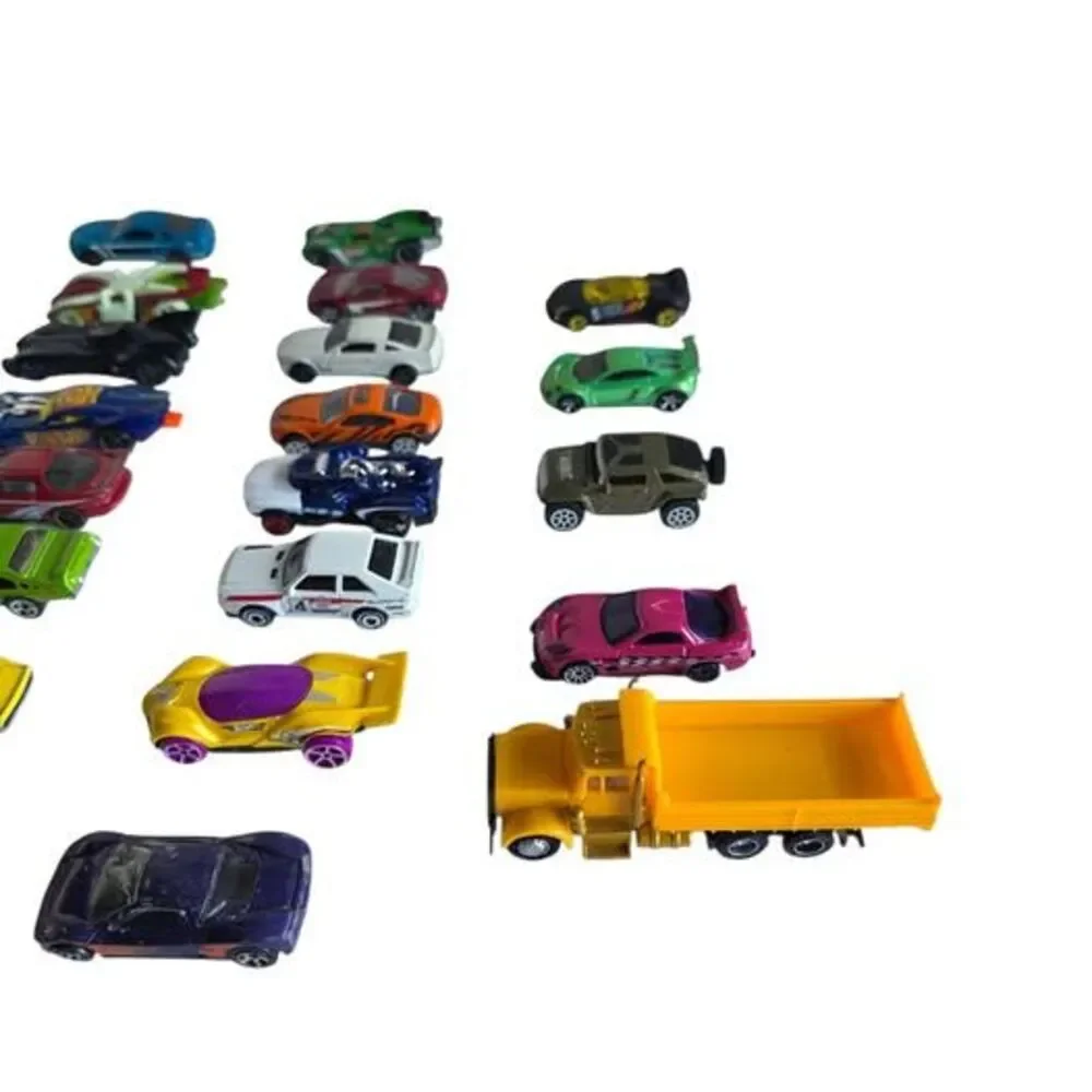 Lot of 26 Hot Wheels & Diecast Cars - Trucks, Cars, SUVs